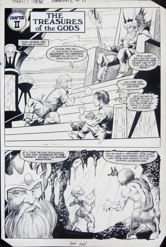 Bob Hall, Vince Colletta, Mighty Thor  annual 11 - Comic Strip