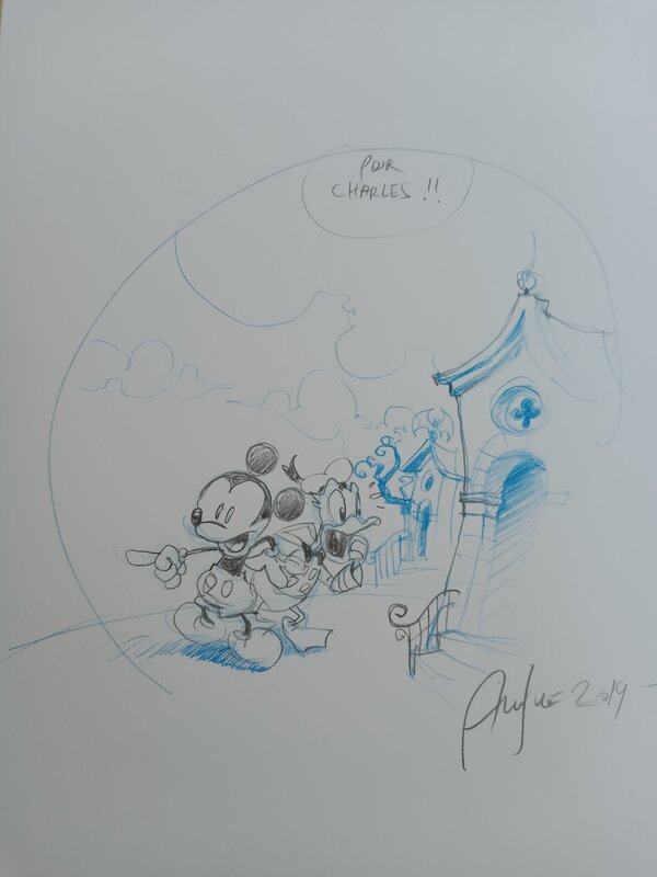 Mickey by Alexis Nesme - Sketch