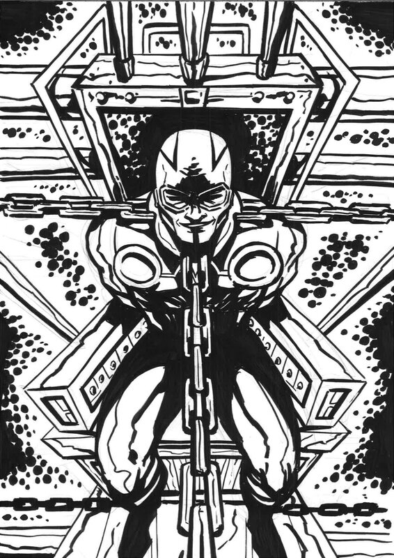 Mr. Miracle by Andrea Gadaldi - Original Illustration
