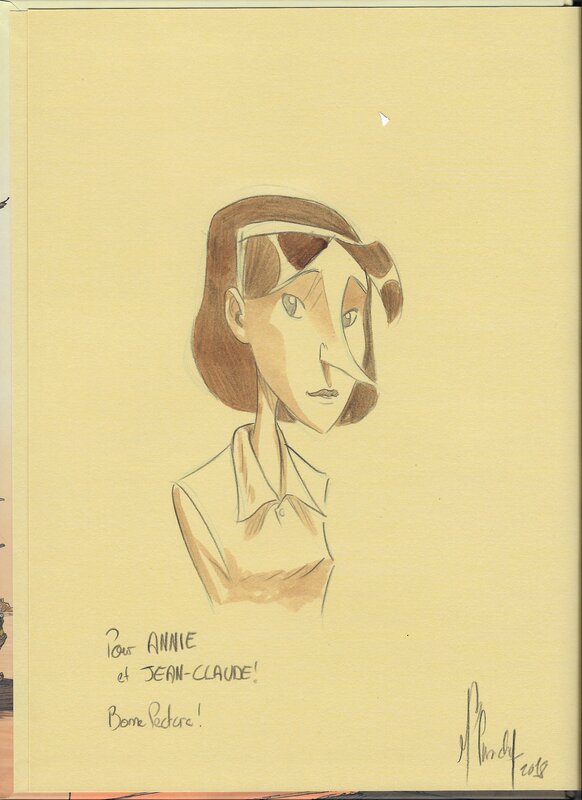 Marie-Madeleine par Frédéric Campoy, mathieu blanchot - Dédicace