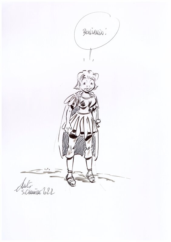 Leo Loden - T25 by Serge Carrère - Sketch