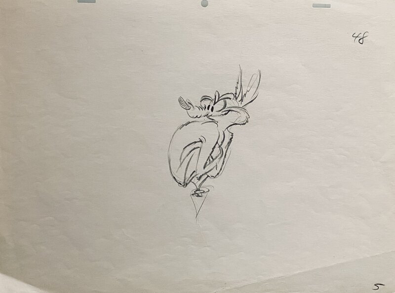 Road Runner par Chuck Jones - Planche originale