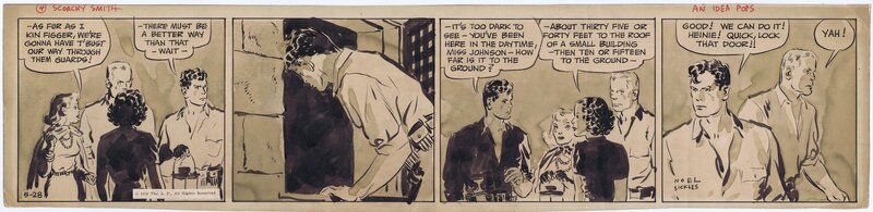 Scorchy Smith 5/28/36 daily by Noel Sickles - Comic Strip