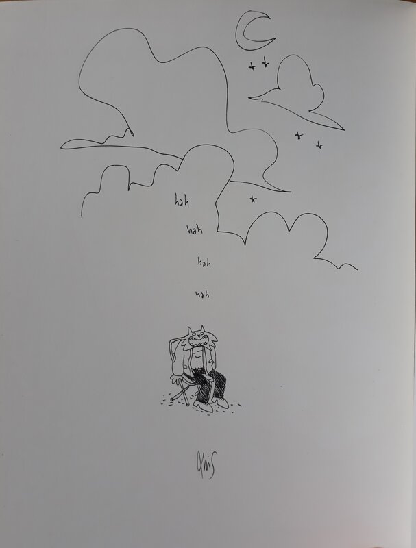 Richard by Lewis Trondheim - Sketch