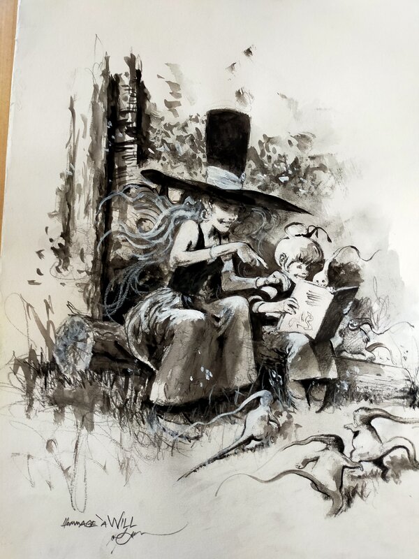 Hommage à Will by René Follet - Original Illustration