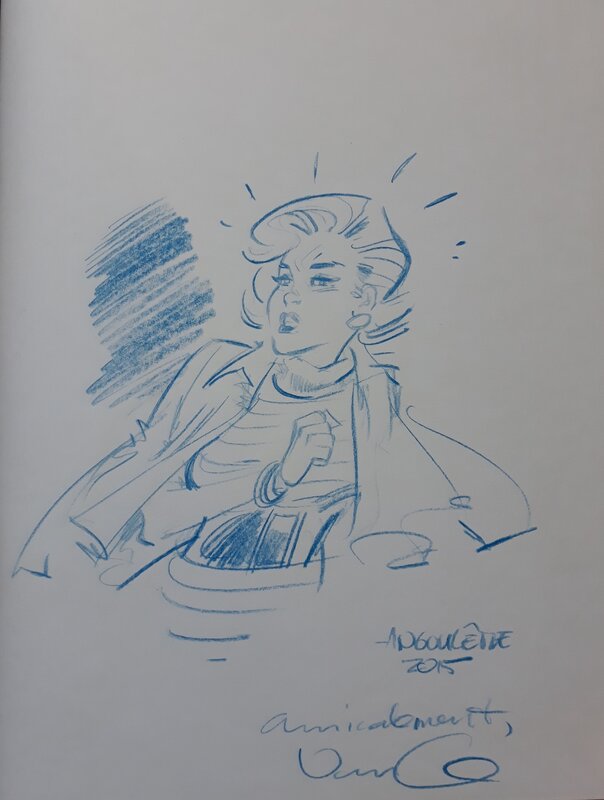 Hans Van Oudenaarden, Ronda en blonde platine - Sketch