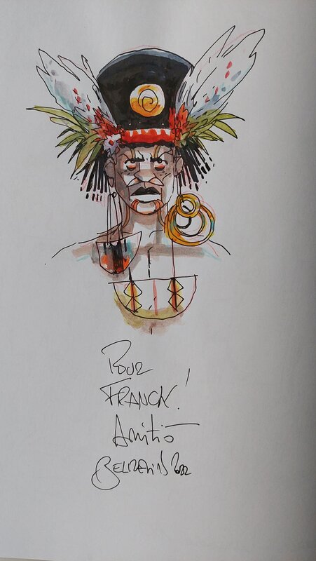 Peter DILLON by Boris Beuzelin - Sketch