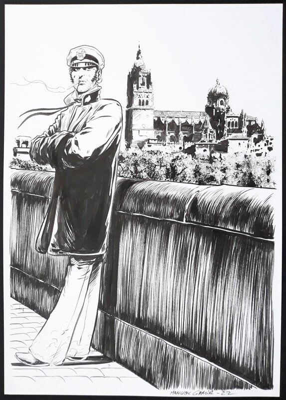 Manuel Garcia, Corto Maltese (Commission) - Original Illustration