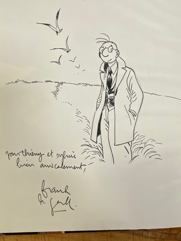 Theodore poussin t1 by Frank Le Gall - Sketch