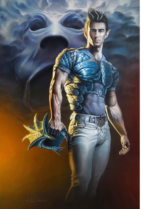 En vente - Edhelvor par Antonello Venditti - Illustration originale