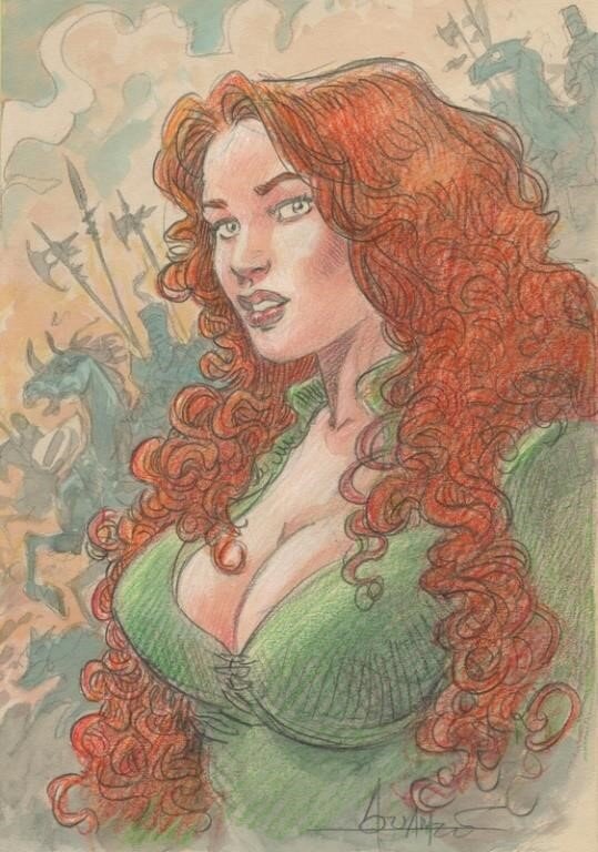 Florie M. Aouamri - Illustration originale