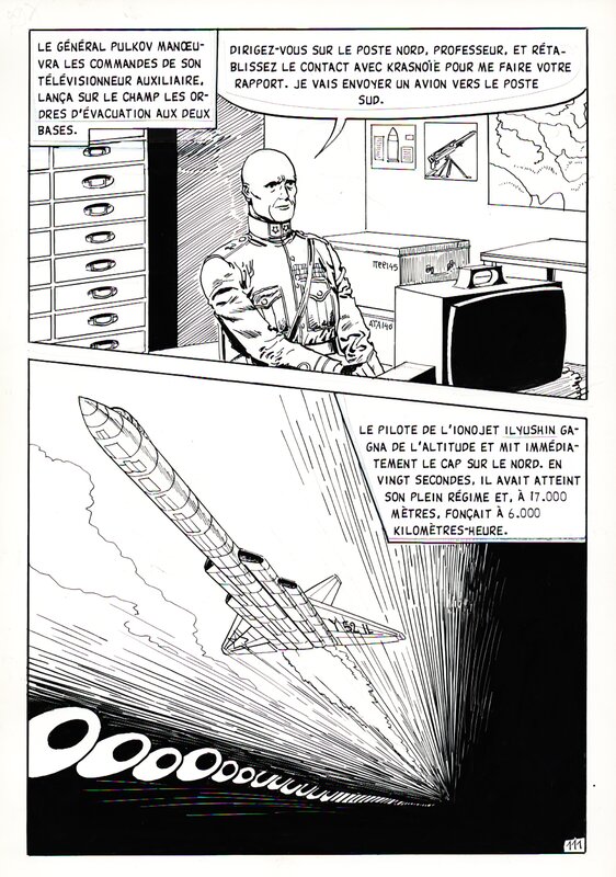 Jean Pleyers, Les Êtres de feu (planche 111) - Comic Strip