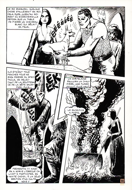 Jean Pleyers, Jean Murelli, Une Morte à tuer (planche 56) - Planche originale