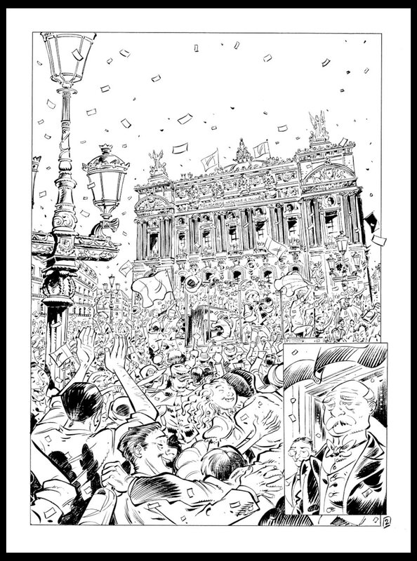 Pierre Alary, Fabien Nury, 2014 - Silas Corey - Le Testament Zarkoff 1/2 - Planche 2 - Comic Strip