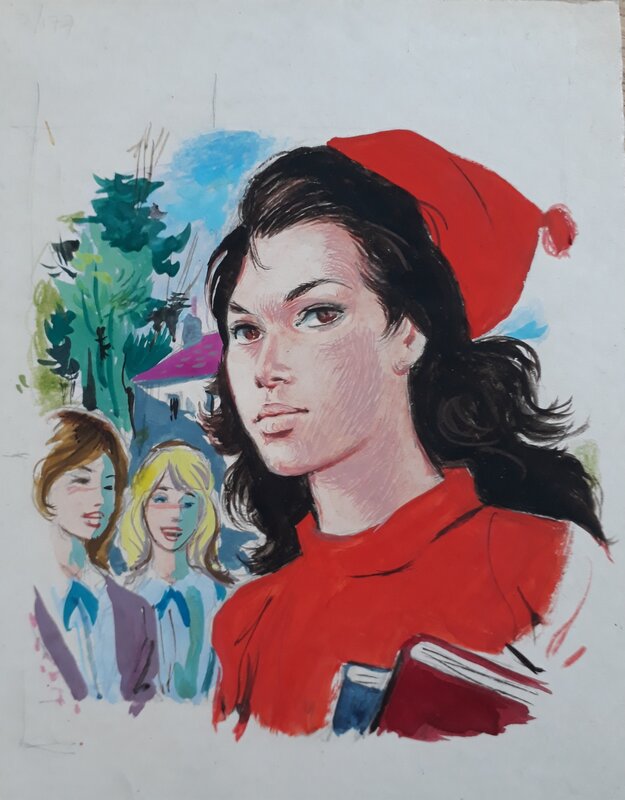 Reine by Georges Pichard, Bertrande De Rivière, Laura Garlande, Saint-Avit - Original Illustration