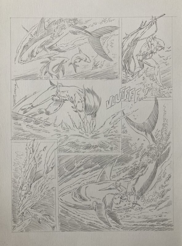 1981 - Rahan by Romero - Original art