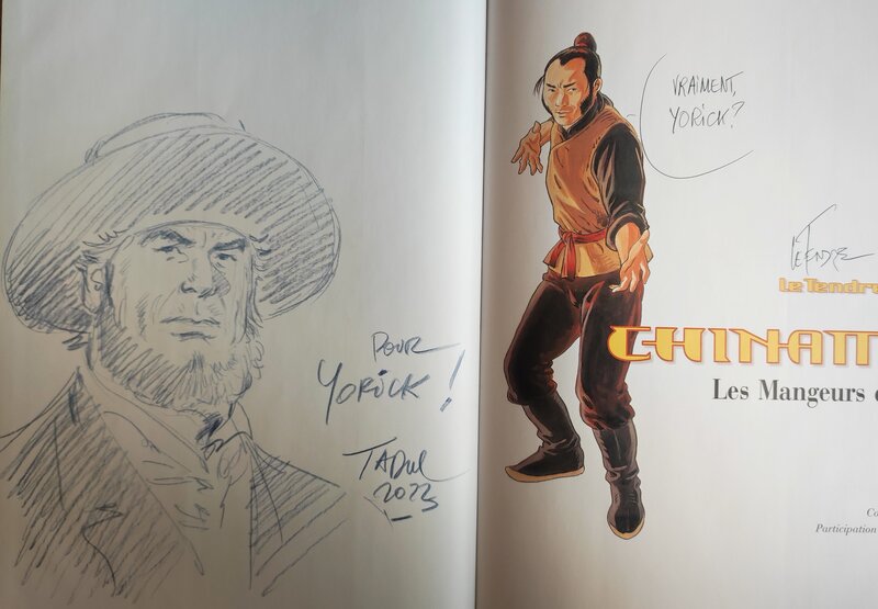 TaDuc, Serge Le Tendre, Chinaman T.4 Les Mangeurs de rouille - Sketch