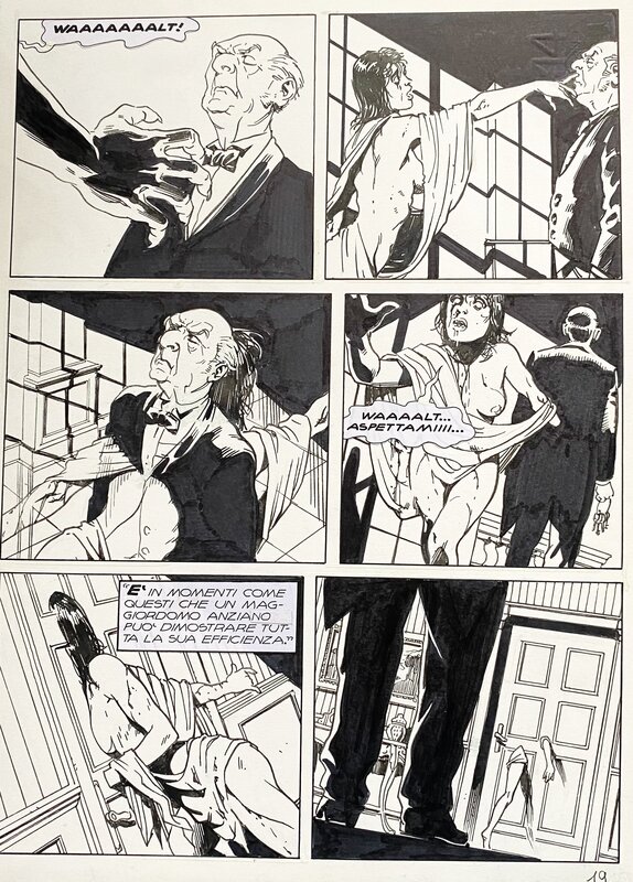 Dylan Dog par Daniele Bigliardo - Planche originale