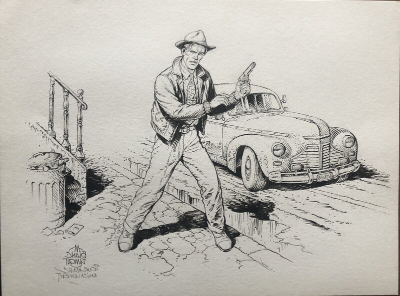 Colby by Michel Blanc-Dumont - Original Illustration