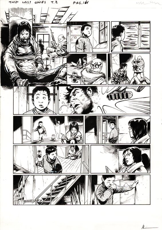 Manuel Garcia, David Muñoz, La Terre des vampires (Requiem - planche 16) - Planche originale