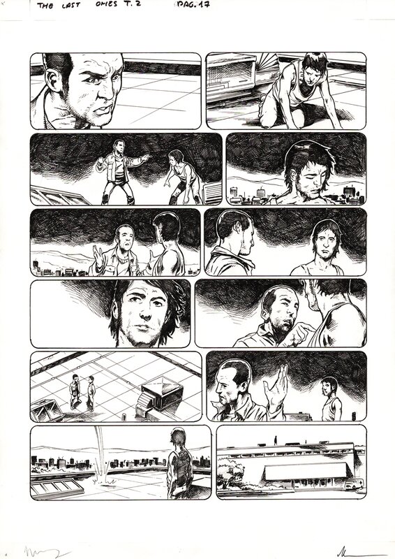 Manuel Garcia, David Muñoz, La Terre des vampires (Requiem - planche 17) - Planche originale