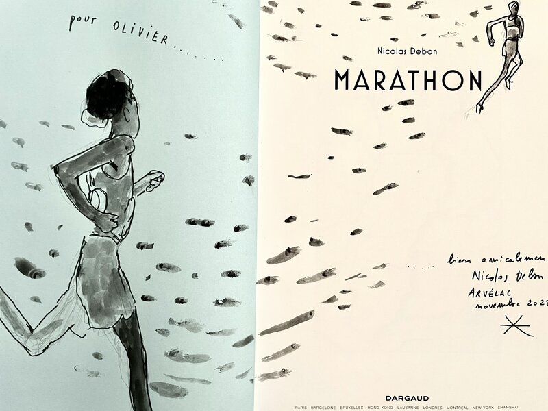 Marathon by Nicolas Debon - Sketch