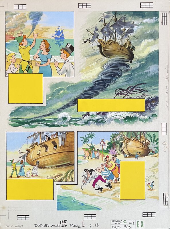 Peter Pan par Studios Disney, Walt Disney - Illustration originale