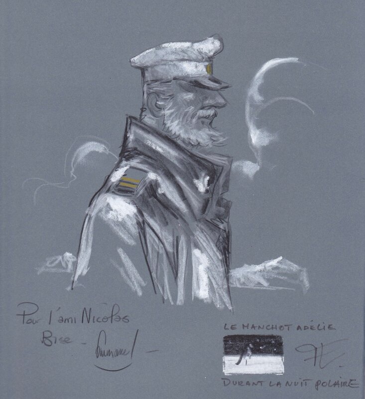 La Lune est Blanche by Emmanuel Lepage - Sketch