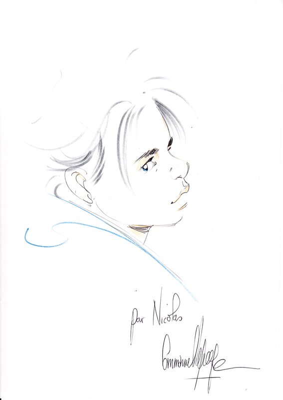 Névé by Emmanuel Lepage - Sketch