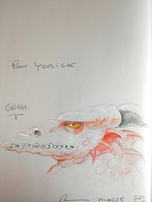 Rebecca Morse, Dragon & Poisons T.1 Greyson,Névo et Natch - Sketch