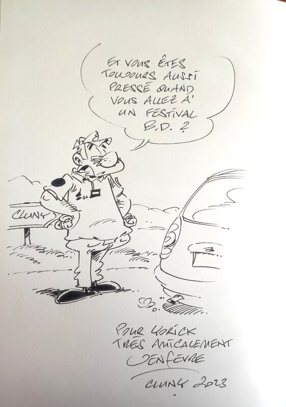 Henri Jenfevre, Les gendarmes-Les Best Or-Les radars automatiques - Dédicace
