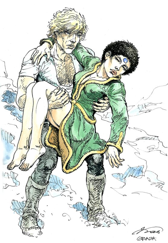 Hans by Kas - Original Illustration