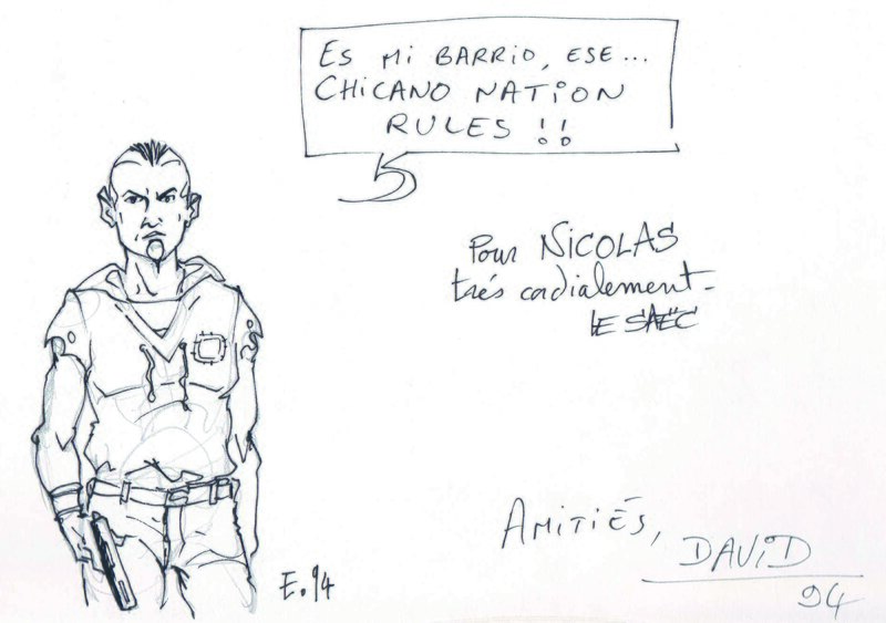 Les enragés by Le Saëc - Sketch