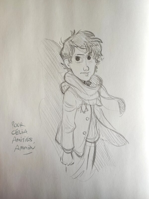 Arno Monin, L'envolée sauvage T.1 La dame blanche - Sketch