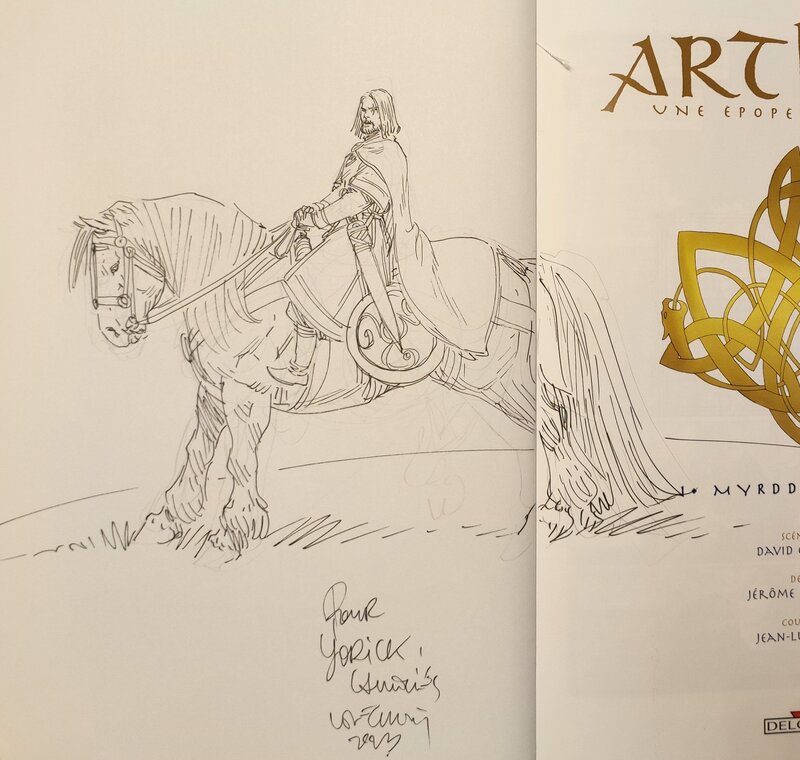 Jérôme Lereculey, Arthur T.1 Myrddin le fou - Sketch