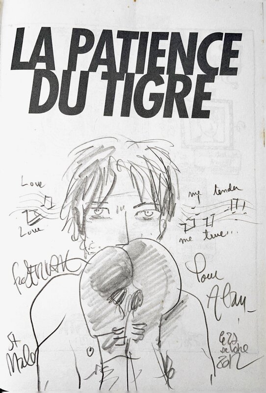 Fred Bernard, La Patience du Tigre - Dédicace