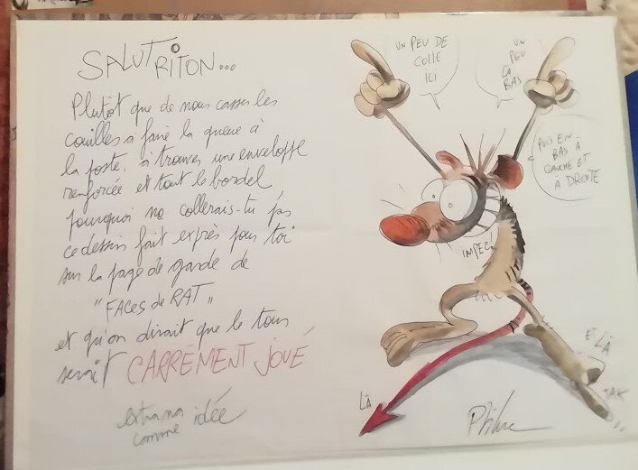 Dédicace Ptiluc - Sketch