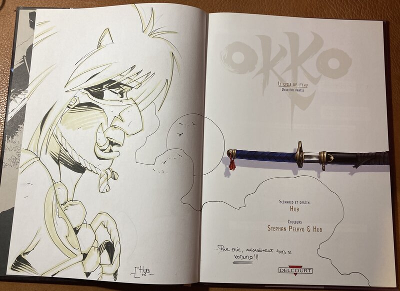 Okko T2  Noburo par Hub - Dédicace