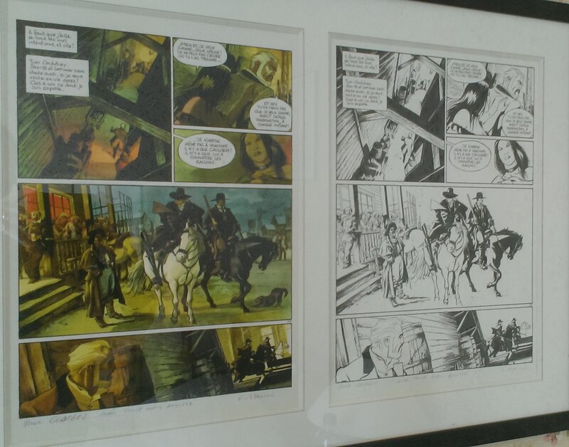 L'etoile DU DESERT by Enrico Marini, Stephen Desberg - Comic Strip