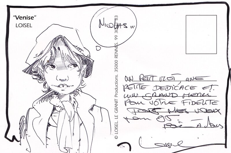 Peter Pan by Régis Loisel - Sketch