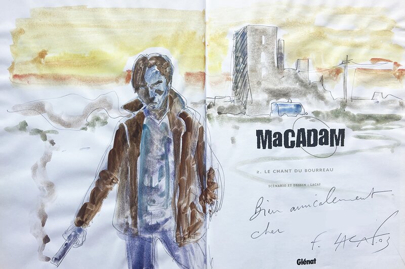 Macadam (tome 1) by Fabien Lacaf - Sketch