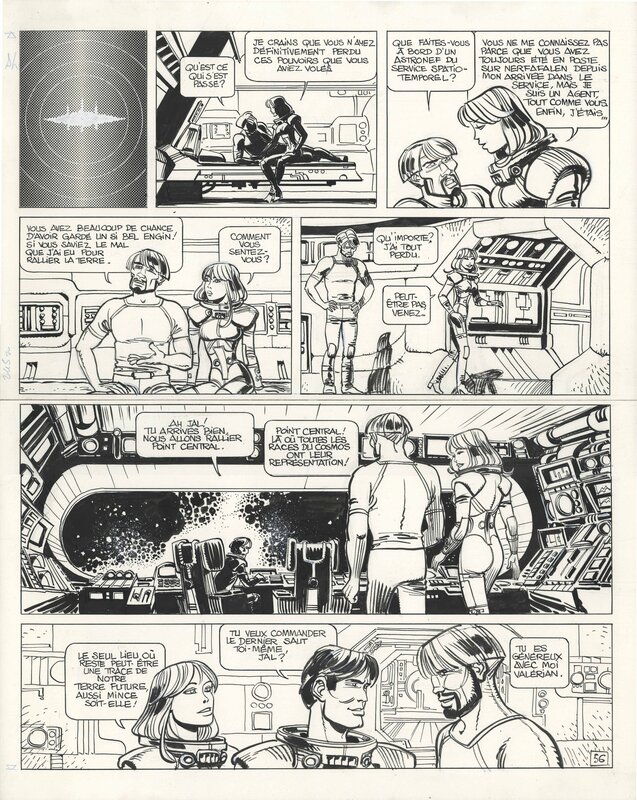 Jean-Claude Mézières, Pierre Christin, Valérian et Laureline - Sur les Frontières T13 - Pl 56 - Comic Strip