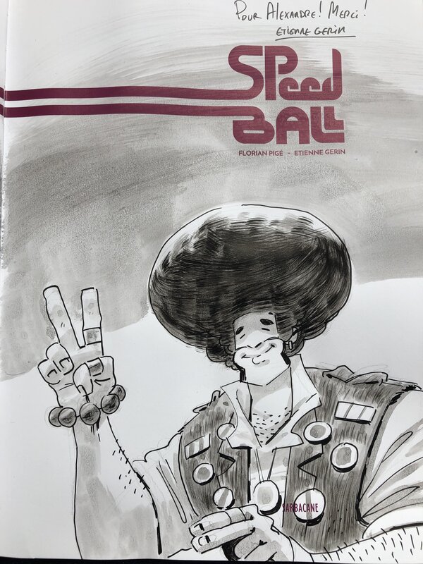 Speed Ball by Etienne Gerin - Sketch
