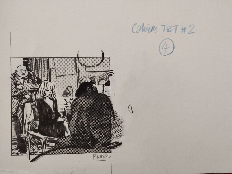 For sale - Tif et Tondu - Illustration Blutch - Comic Strip