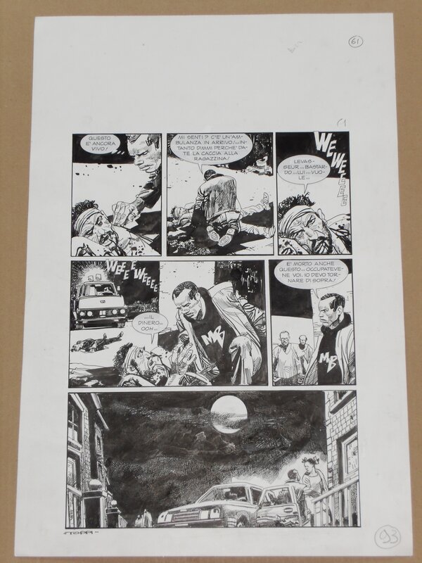 Sergio Toppi, Nick Raider, #114: 