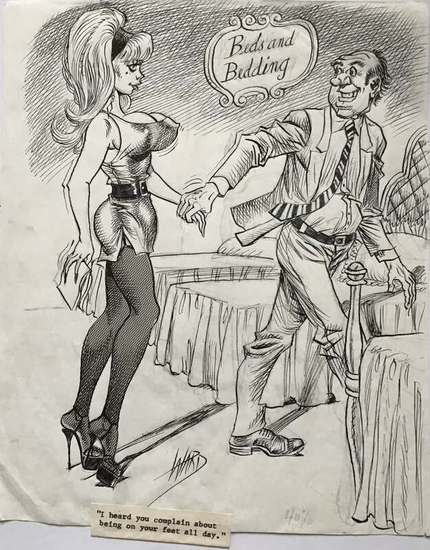 Sex to sexty 2 by Bill Ward - Original Illustration