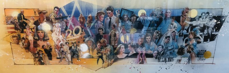 Drew Struzan - 20th Century Fox - 1984 - Final Painting - Illustration originale