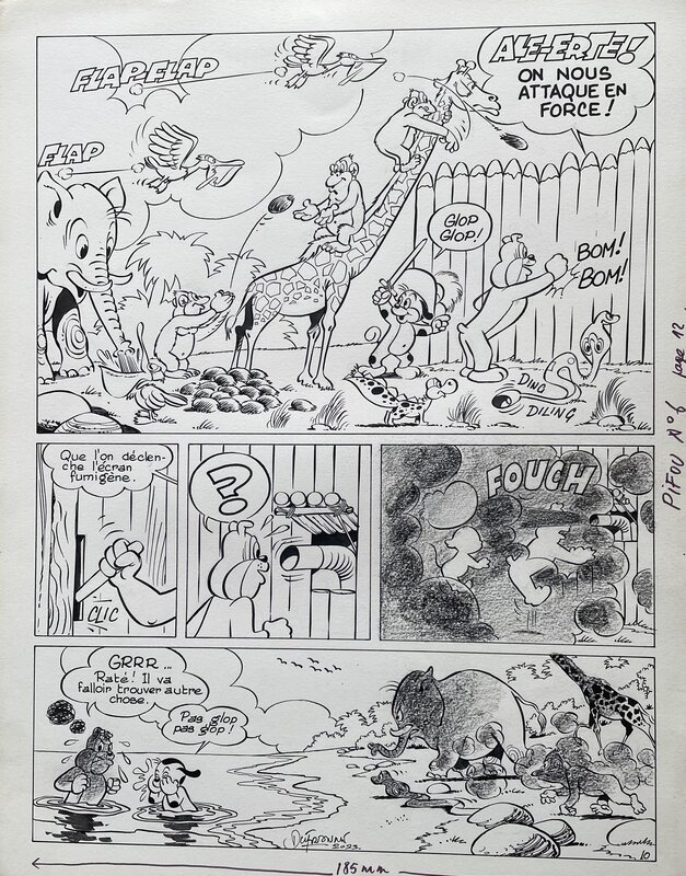 Pifou by Henri Dufranne - Comic Strip