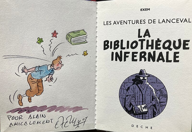 Exem, La bibliothèque infernale - Sketch