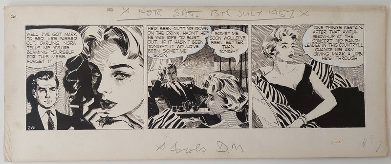 Carol Day 261 par David Wright - Planche originale